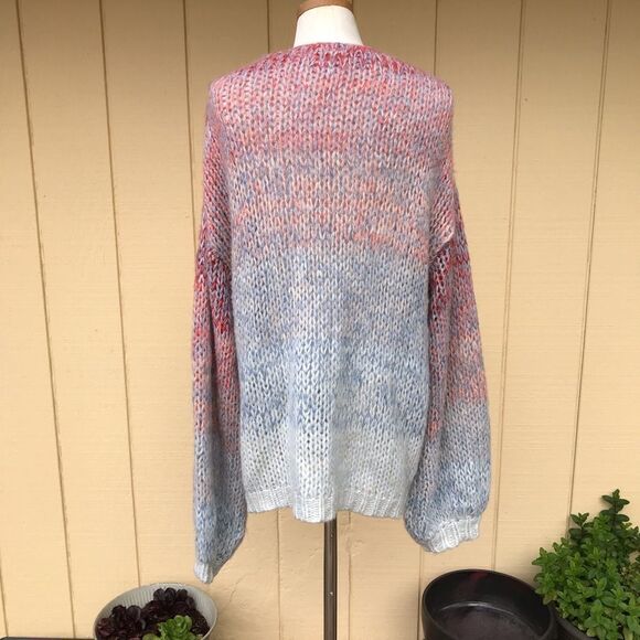 SUNDANCE sweater, loose knit with balloon 🎈sleeve. Looks great on! - Picture 8 of 10